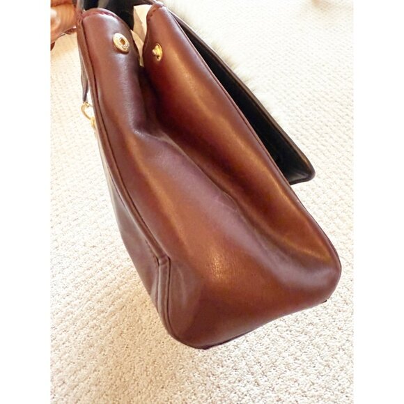 DVF Diane Von Furstenberg Faux Fur Charlotte Harper Leather Shoulder Bag - Picture 7 of 14